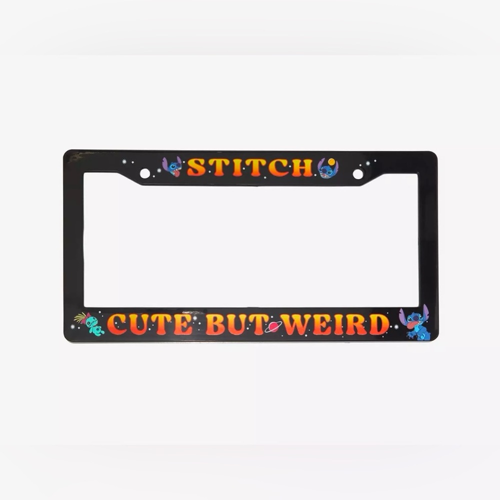Disney Stitch License Plate Frame